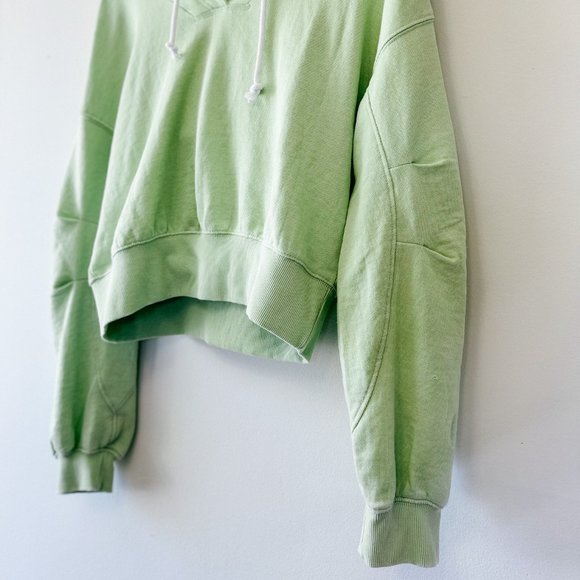 NWOT Free People Movement Playbook Hoodie in Lemongrass Size Extra Small - Picture 3 of 7